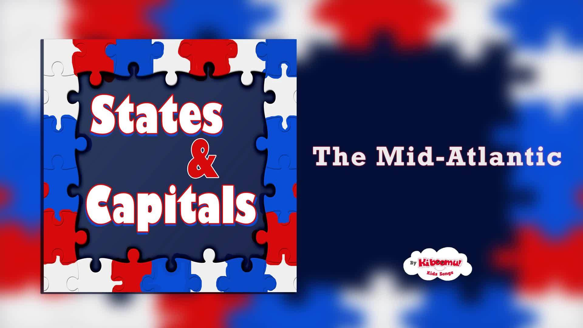 States and Capitals Songs for Children | 50 States and Capitals Songs for Kids | The Kiboomers